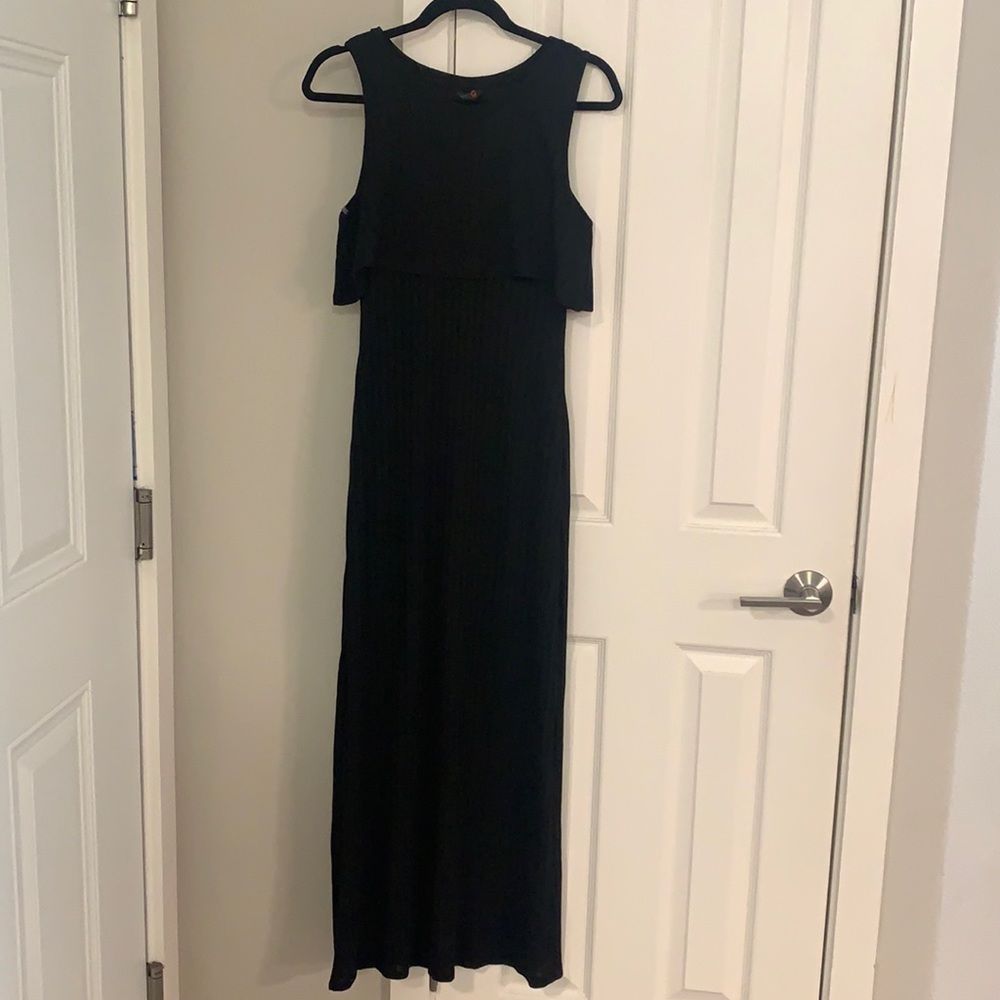 G by Guess black tank maxi dress sz M never worn